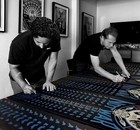        Obey Giant Make Art Not War Painting Black Fairey Signed Print  150 Gonzalez