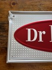 Vintage Dr Pepper Embossed Metal Sign Stout 27   