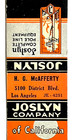 Rare 1930 s Joslyn Of California Telephone Pole Line Sales Rep- H  G  Mcafferty
