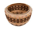Yokuts Indian Basket   Friendship Motif - Treasure Basket