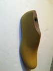Wooden Shoe Lasts Single Yellow 9 D With Wooden Bottom A Few Small Cracks 