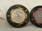 3 Different Playboy Casino Atlantic City 100 Chips Yellow  Orange And Sunset