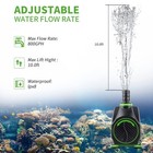 Fountain Water Pump  800gph 45w Adjustable Ultra Quiet Aquarium Pump With 3 N   
