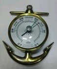 Vintage Swift Compensated Barometer Brass Ships Anchor