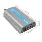 1000w Solar Micro Grid Tie Inverter Mppt Ip65 Waterproof Aluminum Alloy Housi   