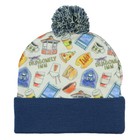 Gilmore Girls Beanie Fleece Sublimated Overlay Knit Cuffed Winter Hat