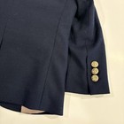 J  Crew Crewcuts Boys Gold-button Blazer Navy Blue Sz 3 Mint 92514 Wool