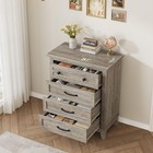 4 Drawer Dresser For Bedroom  wooden Closet Dresser Chest Of Drawers Furniture