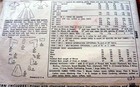  lovely Vtg 1950s Dress Sewing Pattern 14 32