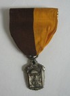 Vtg Ribbon With Sterling Chorus Badge Medal   s t c  1959 