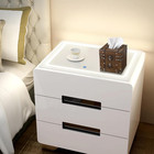 Tissue Box Retro Wood Square Tissue Box Cover Vintage Cube Tissue Box Holder dec