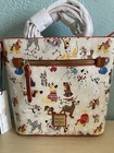 Disney Dooney   Bourke 2021 Santa Tails Crossbody Holiday Bag Nwt