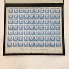 1960 Seato 4c Usps Stamp Sheet Full Mint Original Folder Post Office Dept