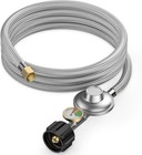 Qcc1 Propane Regulator Hose Adapter For Blackstone 17  22  Griddle Burner Stove