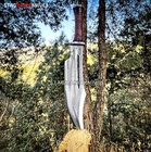 Premium Hand Forged J2 Steel Hunting Viking Bowie Knife Vintage