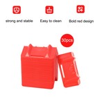 30 Pack Red Pp V Shaped Corner Edge Protector 10 x4  Flatbed Tow Truck Trailer