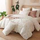 Floral Duvet Cover Set Twin Size Pink Tulip Twin no Comforter  Pink Tulips