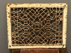 Vintage Decorative Cast Iron Metal Floor Register Grate 13 5  X 10 5  Antique