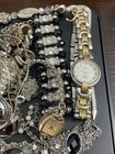 Vintage Estate Modern Silver gold Tone Costume Jewelry Lot 