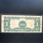 Series Of 1899  1  black Eagle  Large Size Blue Seal Silver Certificate