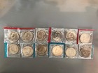 1973-1978 P D Eisenhower Bu Ike Dollars Us Mint Cello Run 12 Coin Set 