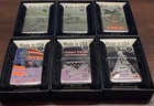 6 Genuine Zippo Windproof Lighter Laser Lettering Pattern Brand New Made In Usa