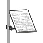 Clamp On Sheet Music Stand Tray Sheet Music Holder For Stage  Live Streaming    