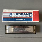 Hohner Bluesband Harmonica 4    Key Of C Blues Band Stainless Steel  1501