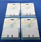 Lot Of 4 Vintage 67553 Rolodex  Petite Ruled Refill Cards 100-packs 2-1 4 X 4 In