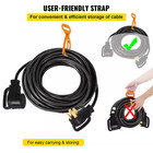 30 Ft   6 Gauges 4 Conductors  50 Amps  125 250 V Rv Marine Extension Cord With 