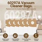 8 Pack Style Mm Vacuum Bags For Eureka Mighty Mite 3670 And 3680 Series Canister