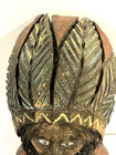 Antique Native American Indian Cigar Store Wooden Statue