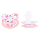 Adult Sized Pacifier Dummy For Adult Babies  Large Handle  Large Shield  Hearts