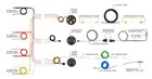 Glowshift W7 Boost Egt Trans Temp Gauges   Triple Pillar Pod For 95-98 Chevy C k