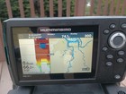 Hummingbird Helix 5 Fish Finder Chirp Gps G2 With Transducer  Extras Nice