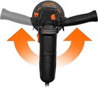 7 5-amp 4-1 2-inch Corded Angle Grinder With 3 Discs And Case