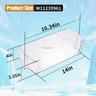 Wrs321sdhz08 Refrigerator Door Bin For Whirlpool Refrigerator Door W11239961