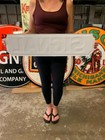 Antique Vintage Old Style Sign Signal Gas Made In Usa