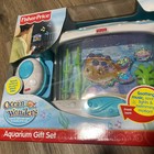 Fisher Price Ocean Wonders Aquarium Gift Set Baby Crib Soother 2007 Vtg Rare Ob
