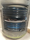 Antique Perko Marine Light Blue Lens Starboard Side 1900-1920s Has Patina 10    H