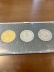 Expo 70 Osaka Commemorative Medal Set Of 3 Gold Silver Bronze With Cases Retro