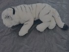Toys R Us Fao Schwarz Siberian Tiger Stuffed Plush Black White 26    Large 2015