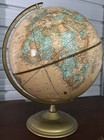 Cram s Imperial World Globe 12  Vintage 16  W stand