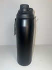 New - Nike Hypercharge Chug Water Bottle 24oz Bpa Free  Black white Swoosh