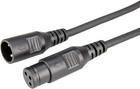 Mad Owl 4 Packs 3 Pin Dmx Cables Male Female Xlr Patch Cables  Xlr Cable 4ft 1 2