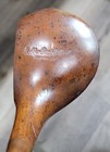 Antique Vintage Bobby Cruikshank Super Six Hickory Wood Shaft Golf Club Brassie