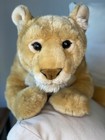 Vintage Gund Caspian Jumbo Giant Lioness Plush 38    Retired Super Rare  31087 Htf