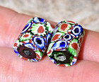 Older Production Antique Multiple Cane Venetian Millefiori Beads  African Trade