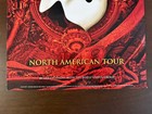 Rare Tour Window Card Poster The Phantom Of The Opera 2013 Red 14x22