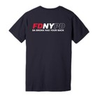 Xl - Fdny nypd Shirt Circa 2016 - New Unworn - Support Shirt - Rare